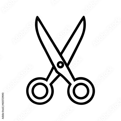 Scissors Icon for Creativity and Crafting Topics
