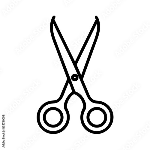 Scissors Icon for Creativity and Crafting Topics
