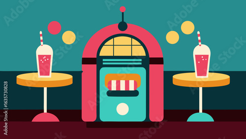 Retro Diner Birthday Party with Jukebox and Milkshakes