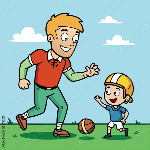 father and son