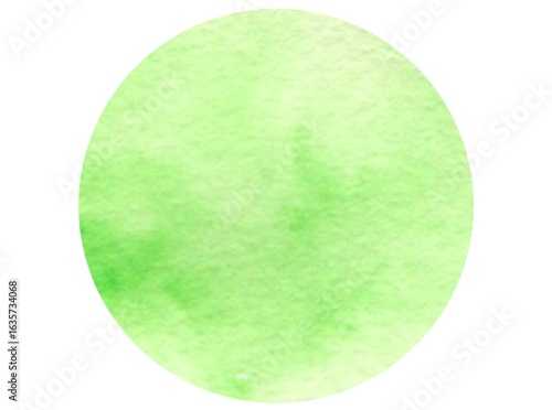 水彩　にじみ　丸