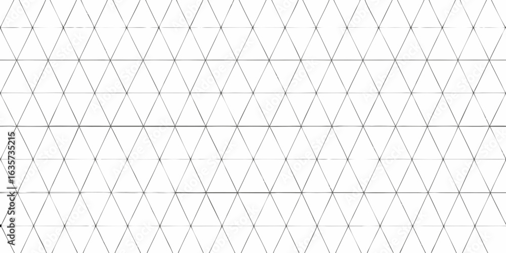 Fototapeta premium Geometric triangle pattern background with thin black lines