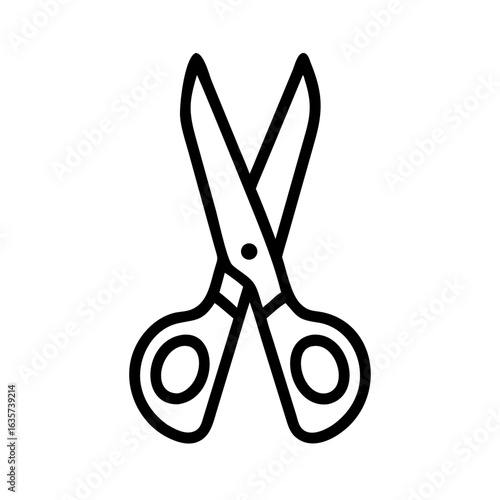 Scissors Icon for Creativity and Crafting Topics