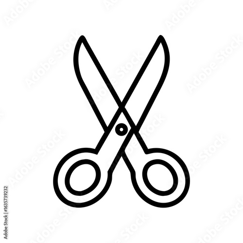 Scissors Icon for Creativity and Crafting Topics