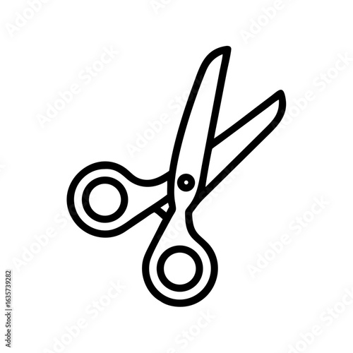 Scissors Icon for Creativity and Crafting Topics