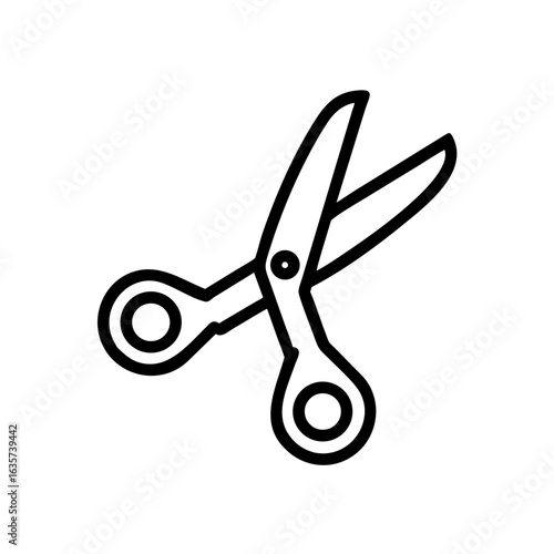 Scissors Icon for Creativity and Crafting Topics