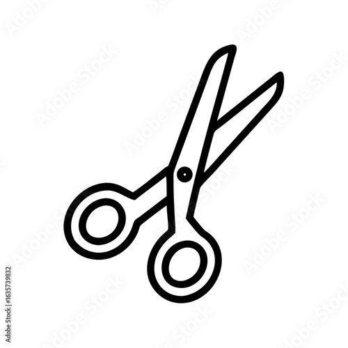 Scissors Icon for Creativity and Crafting Topics