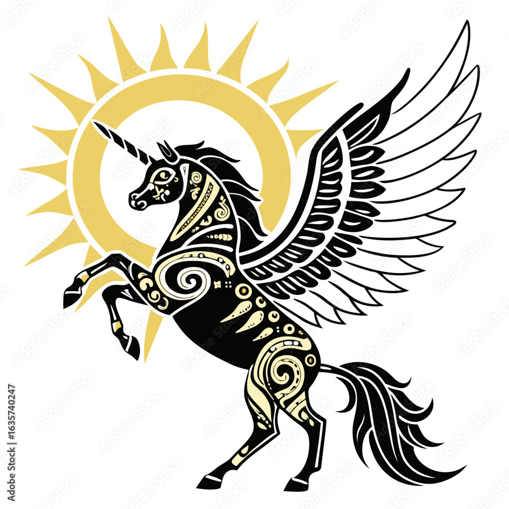 Obraz premium heraldic lion vector