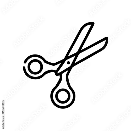 Scissors Icon for Creativity and Crafting Topics