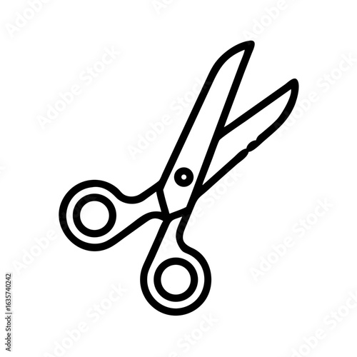 Scissors Icon for Creativity and Crafting Topics
