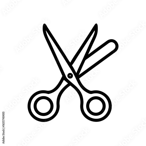 Scissors Icon for Creativity and Crafting Topics