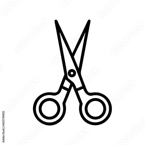 Scissors Icon for Creativity and Crafting Topics