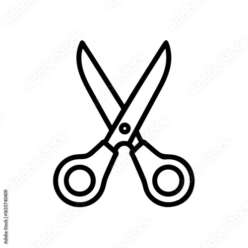 Scissors Icon for Creativity and Crafting Topics