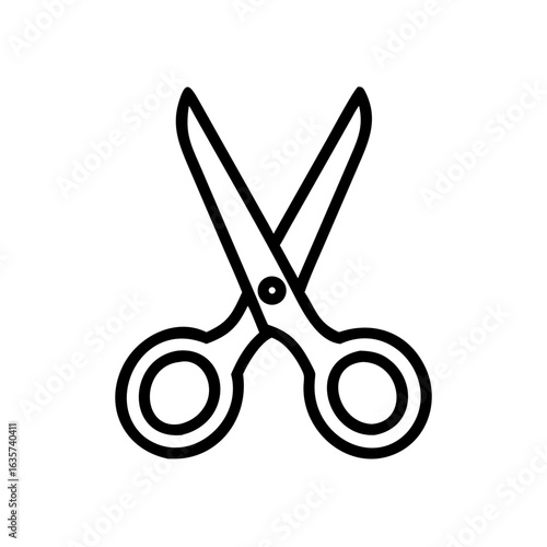 Scissors Icon for Creativity and Crafting Topics
