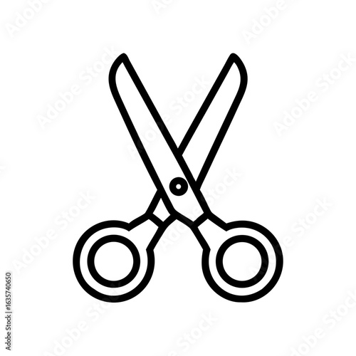 Scissors Icon for Creativity and Crafting Topics