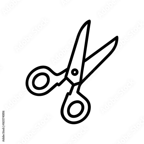 Scissors Icon for Creativity and Crafting Topics