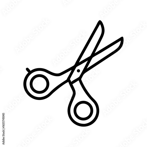 Scissors Icon for Creativity and Crafting Topics