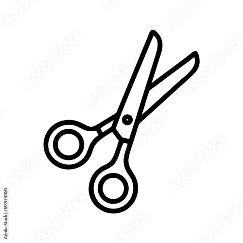 Scissors Icon for Creativity and Crafting Topics