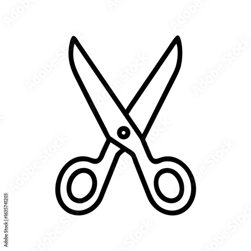 Scissors Icon for Creativity and Crafting Topics
