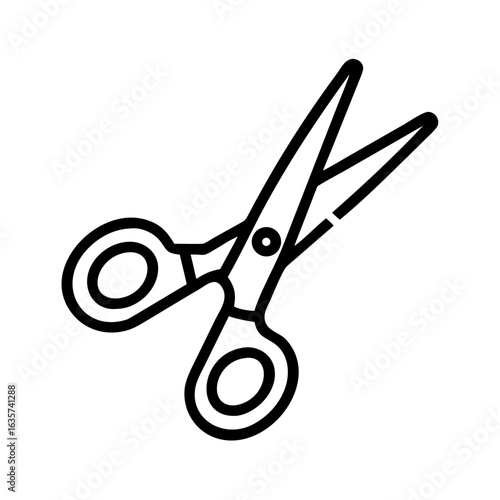 Scissors Icon for Creativity and Crafting Topics