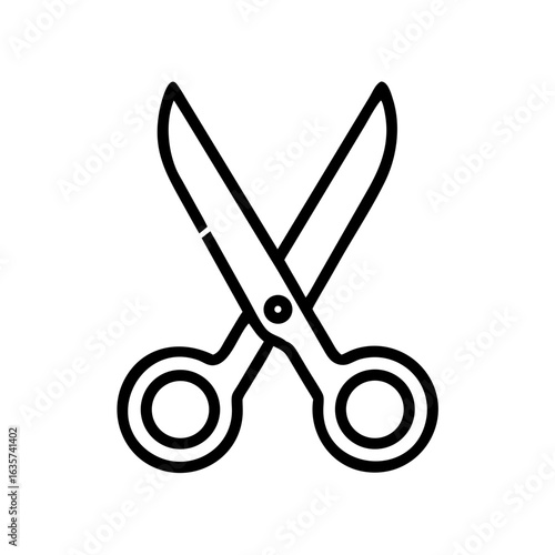 Scissors Icon for Creativity and Crafting Topics