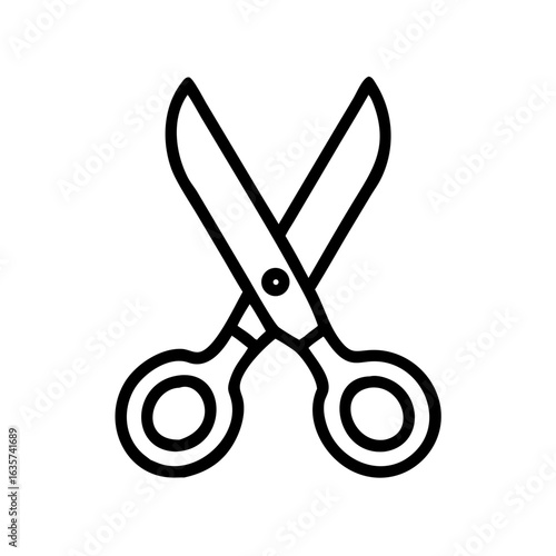 Scissors Icon for Creativity and Crafting Topics