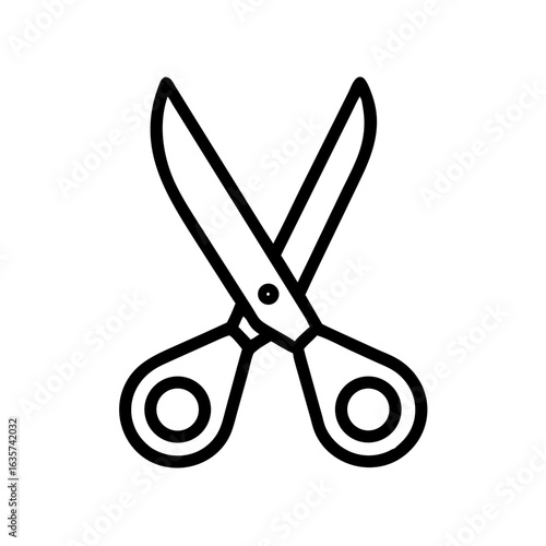 Scissors Icon for Creativity and Crafting Topics