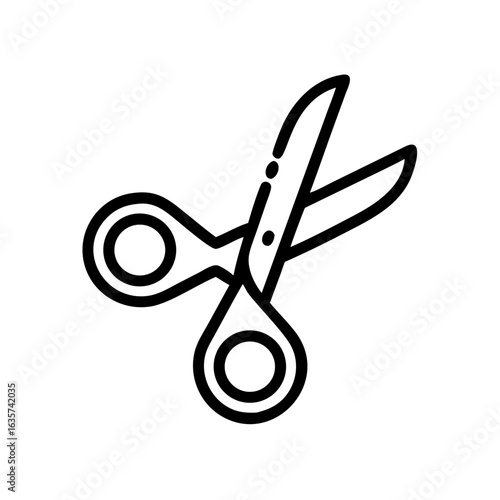 Scissors Icon for Creativity and Crafting Topics