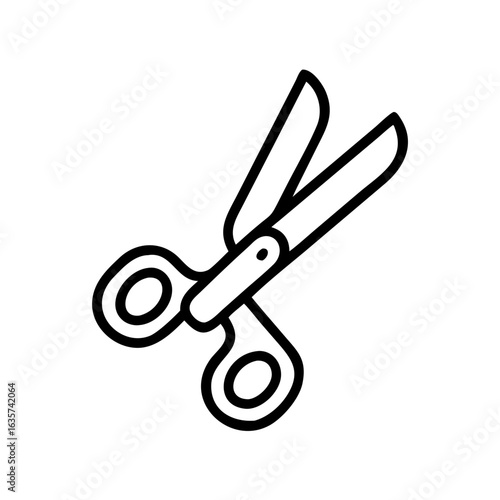 Scissors Icon for Creativity and Crafting Topics