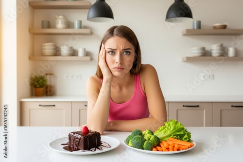 Conflicted Cravings The Daily Struggle for a Healthy Lifestyle