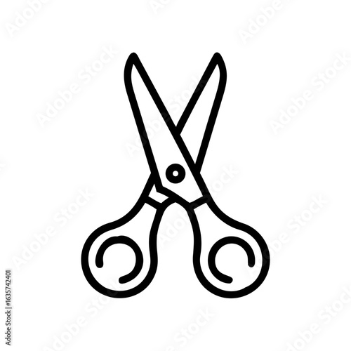 Scissors Icon for Creativity and Crafting Topics
