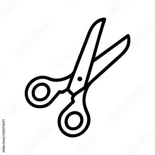 Scissors Icon for Creativity and Crafting Topics