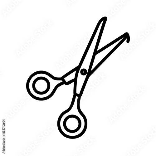 Scissors Icon for Creativity and Crafting Topics