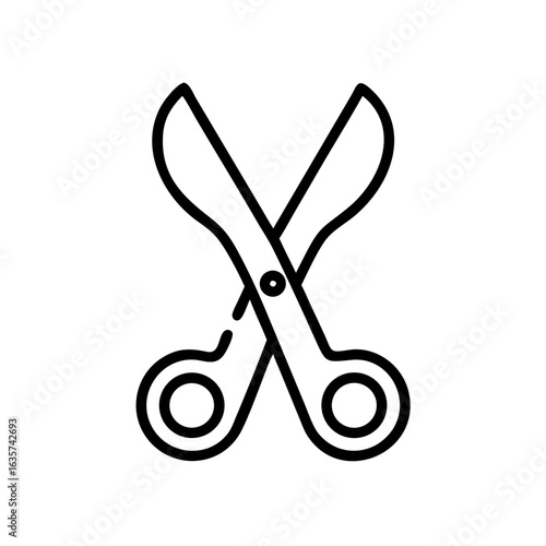 Scissors Icon for Creativity and Crafting Topics