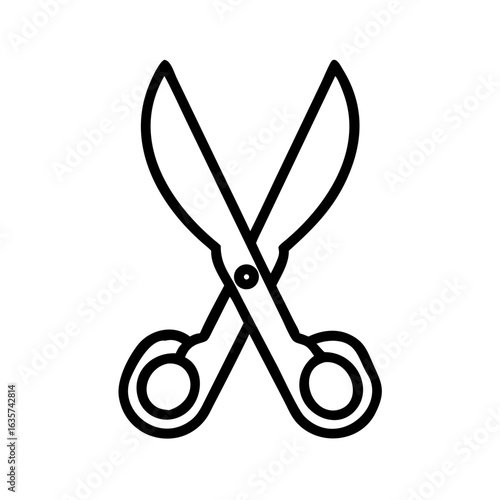 Scissors Icon for Creativity and Crafting Topics