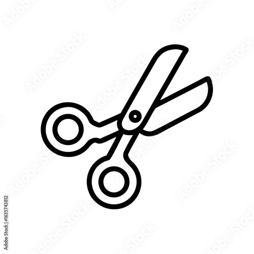 Scissors Icon for Creativity and Crafting Topics