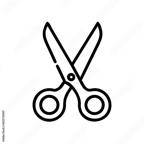 Scissors Icon for Creativity and Crafting Topics