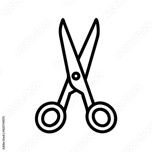 Scissors Icon for Creativity and Crafting Topics