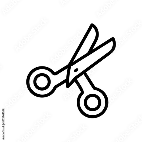 Scissors Icon for Creativity and Crafting Topics