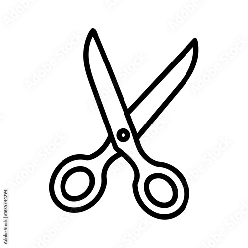 Scissors Icon for Creativity and Crafting Topics