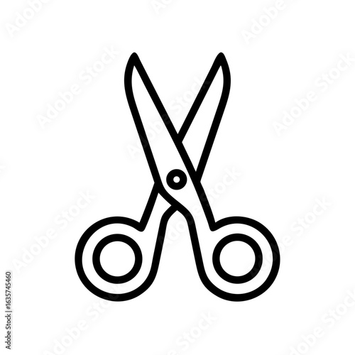 Scissors Icon for Creativity and Crafting Topics