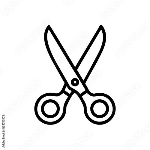 Scissors Icon for Creativity and Crafting Topics