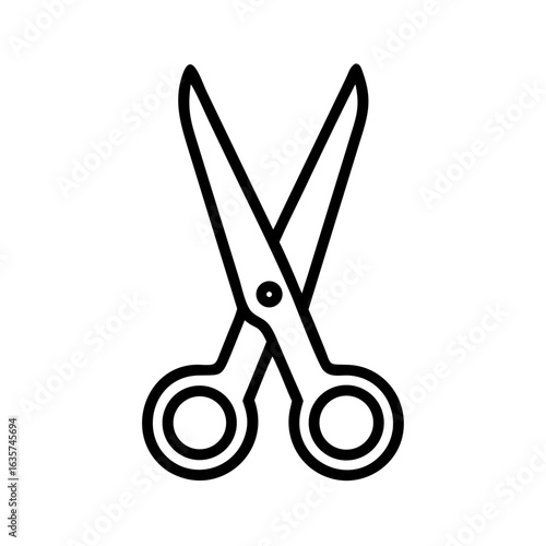 Scissors Icon for Creativity and Crafting Topics