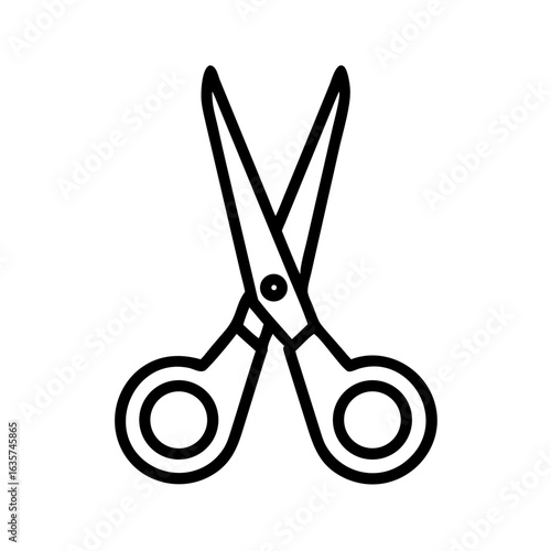 Scissors Icon for Creativity and Crafting Topics