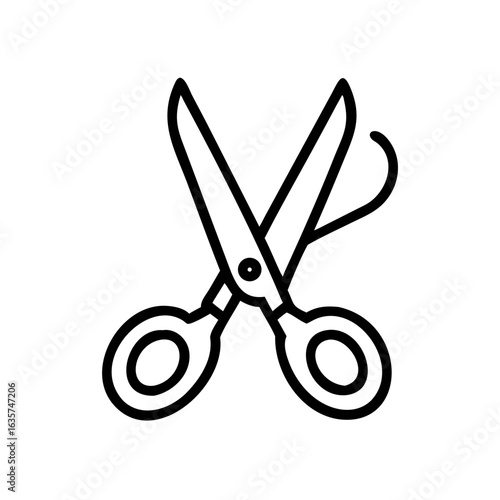 Scissors Icon for Creativity and Crafting Topics
