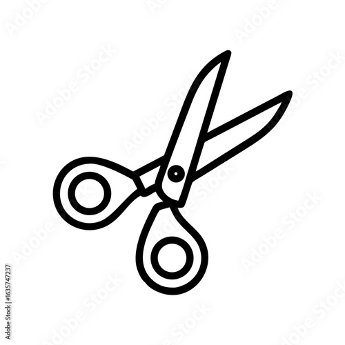 Scissors Icon for Creativity and Crafting Topics