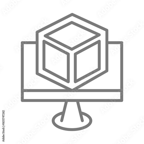 Digital Ledger Icon Design