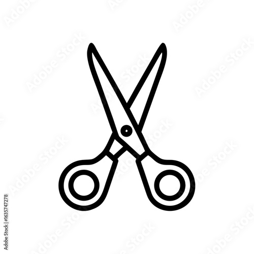 Scissors Icon for Creativity and Crafting Topics