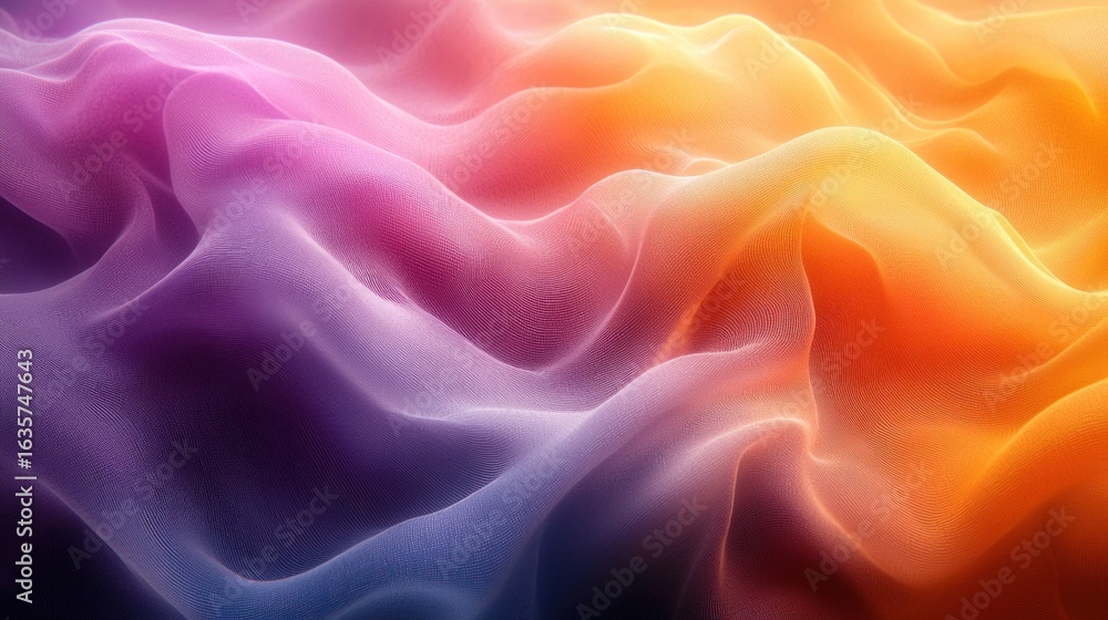 Obraz premium Abstract Neon Color Gradient Blurred Background with Dynamic Effect. Abstract Modern Dynamic Colors Gradient Background. Grainy Texture Background Style with Copy space. 