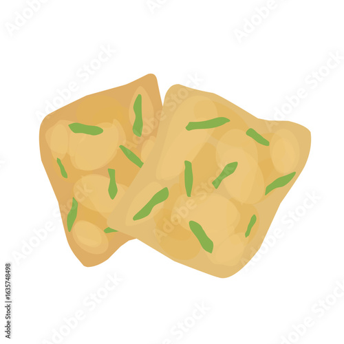 Crispy Tempe Cartoon 